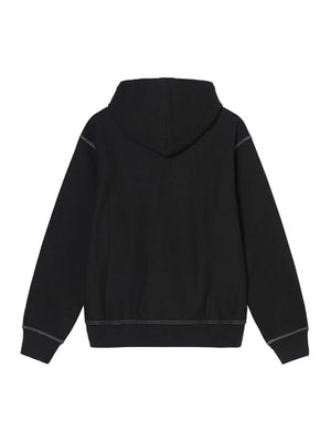 STUSSY - Men Contrast Stitch Label Hoodie