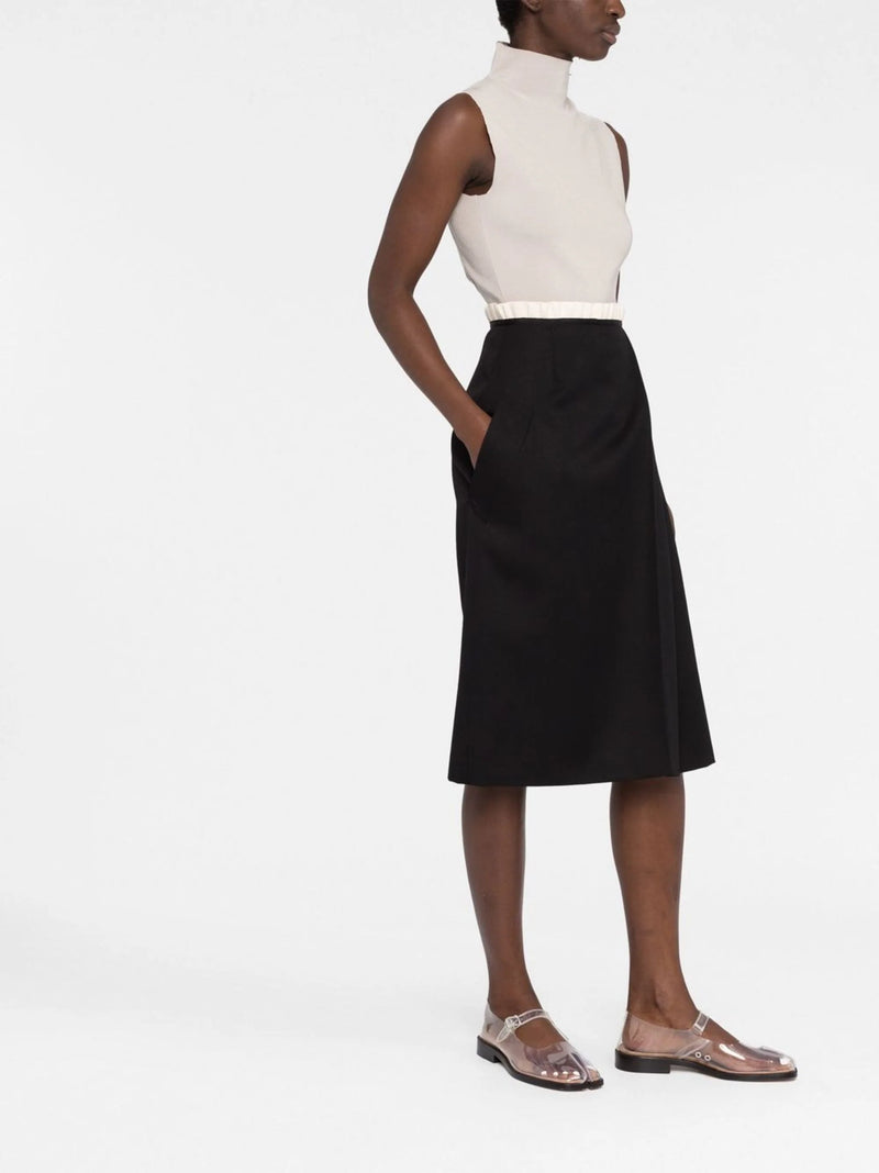 MAISON MARGIELA - Women Wool Pencil Skirt