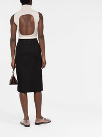 MAISON MARGIELA - Women Wool Pencil Skirt