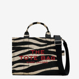 MARC JACOBS - Women The Zebra Canvas Medium Tote Bag