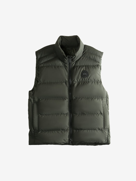 Green vest, front view