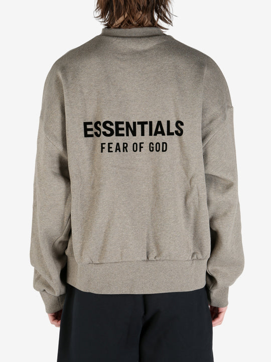 tan hoodies worn by a person, showing the hoodies fit