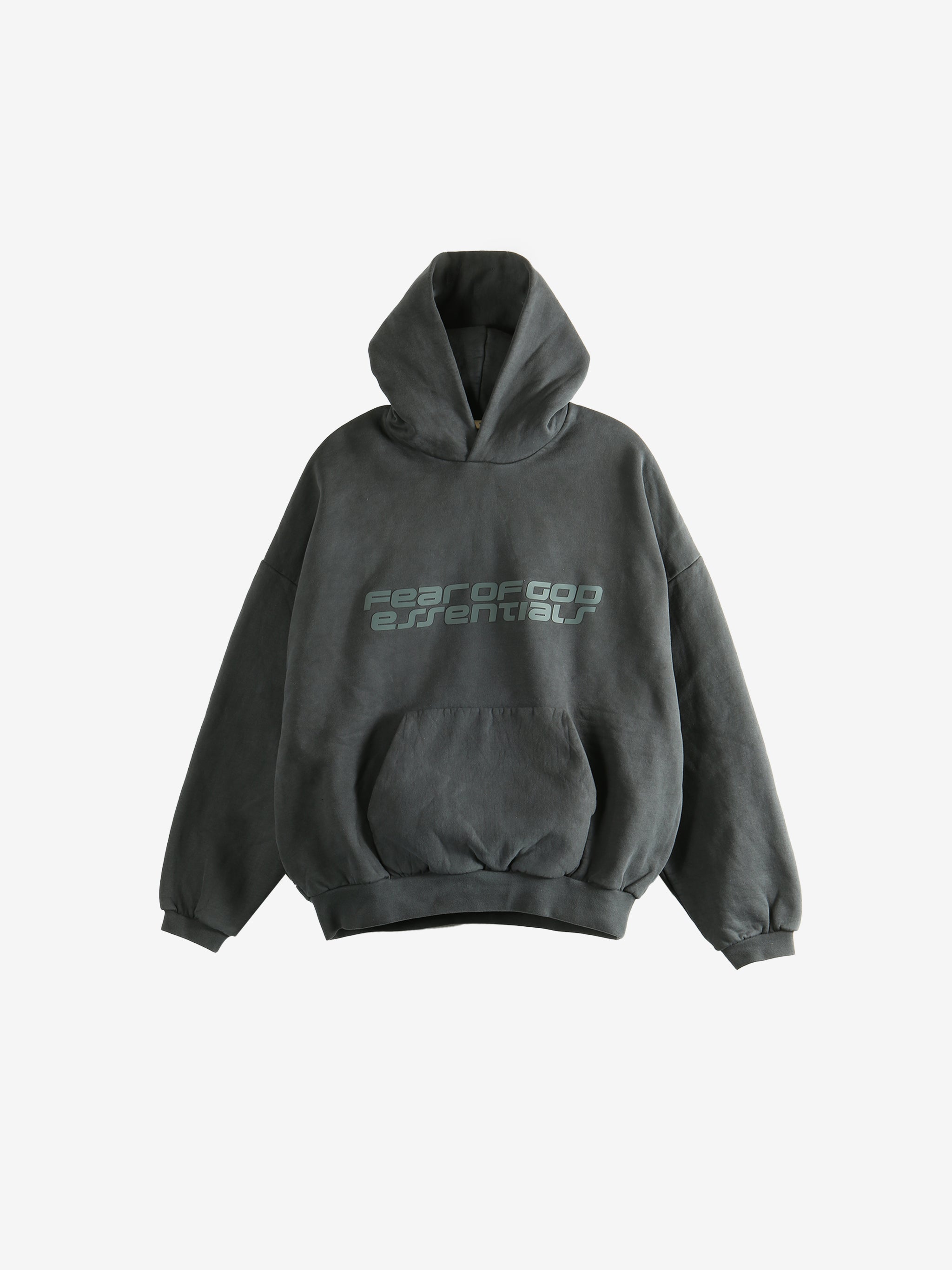 Black hoodie, front view