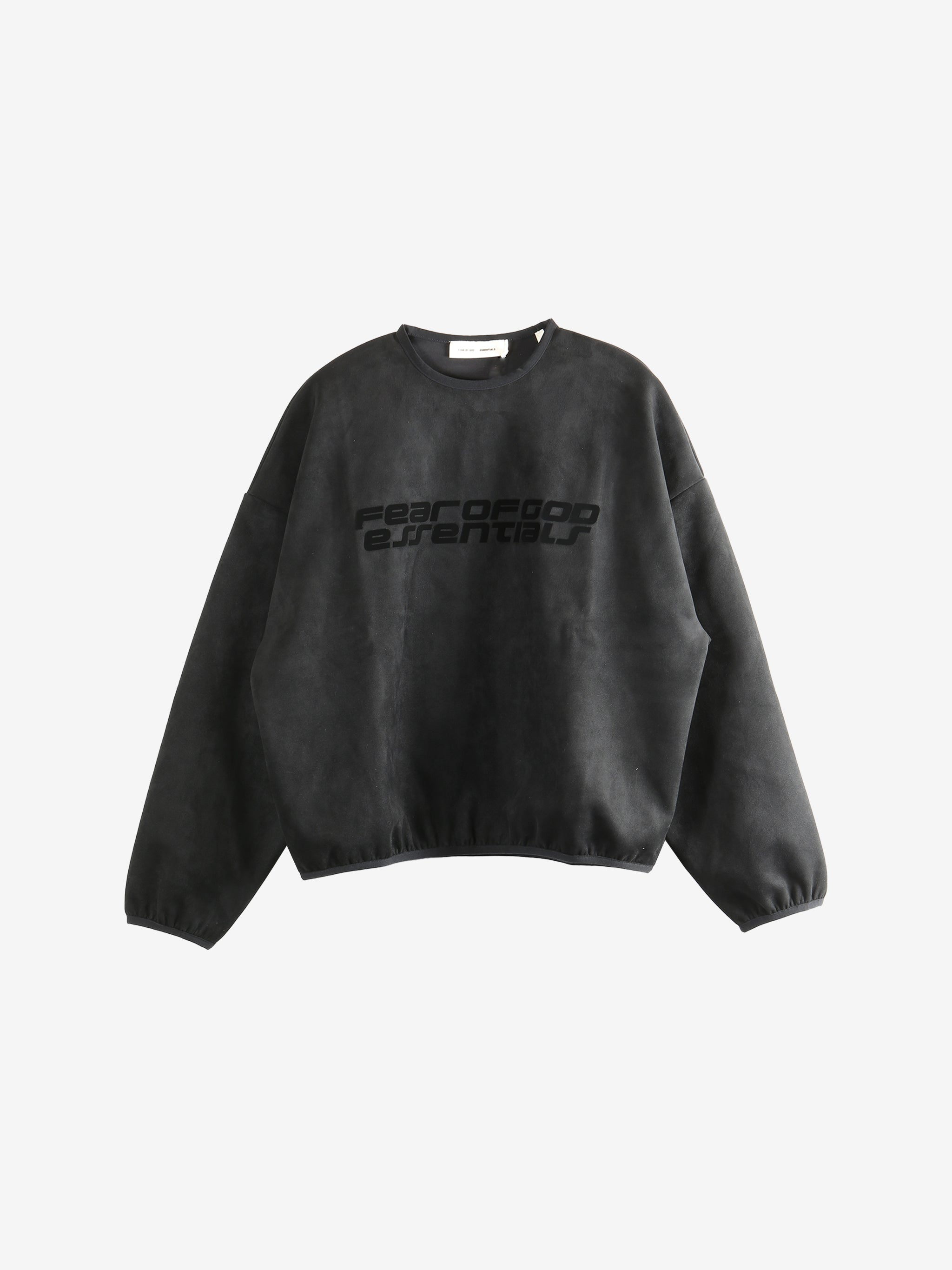 Black sweatshirt, front view