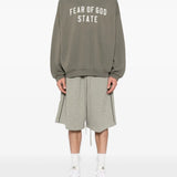 Grey hoodie,full body view