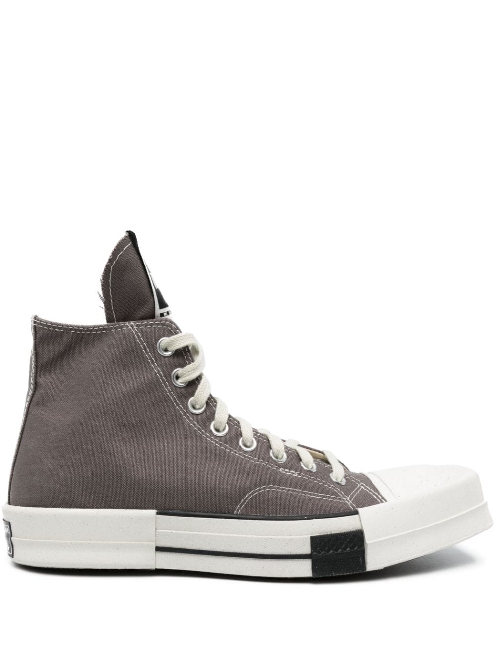 RICK OWENS DRKSHDW X CONVERSE Turbodrk Laceless Woven High-Top Sneakers