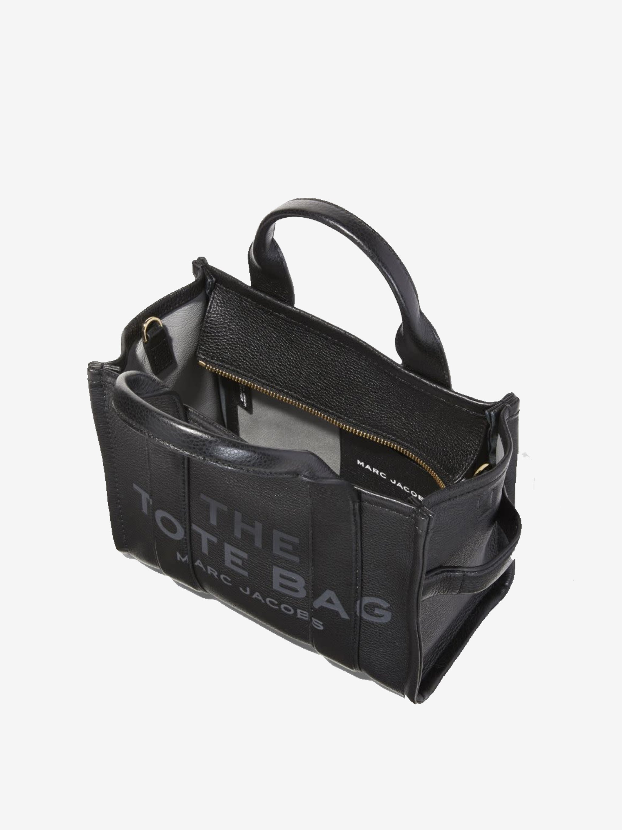 Marc Jacobs, Tote Bags, Female, Black, Size: ONE Size Mini Leather Tote