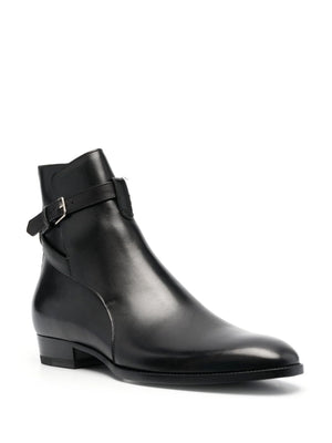 SAINT LAURENT - Men Wyatt Jodhpur Boots