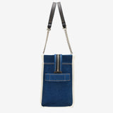 MARC JACOBS - Women The Denim Chain Medium Tote Bag
