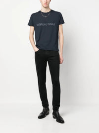 SAINT LAURENT - Men Round Neck T-shirt