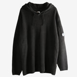 Black hoodie, front view