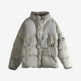 Grey jacket, front view