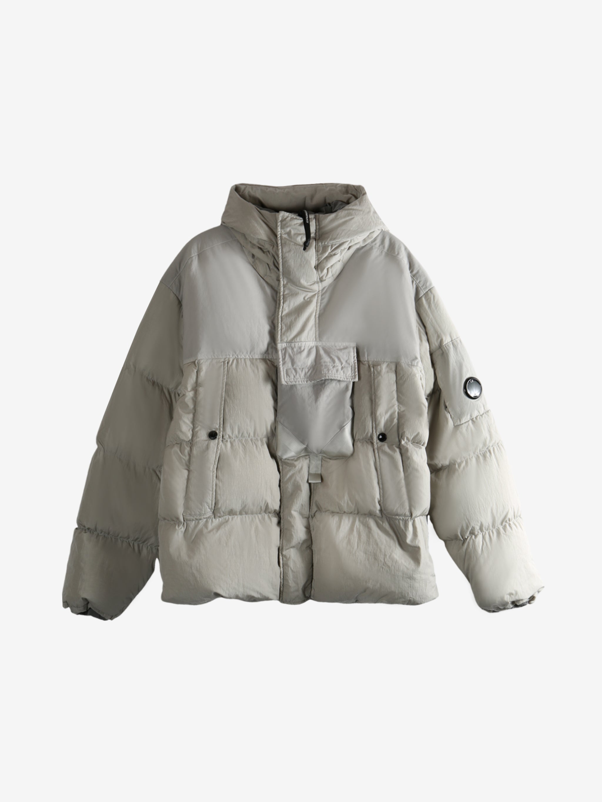 Grey jacket, front view