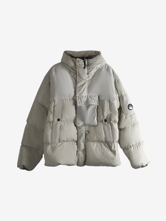 Grey jacket, front view