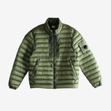 Green jacket, front view
