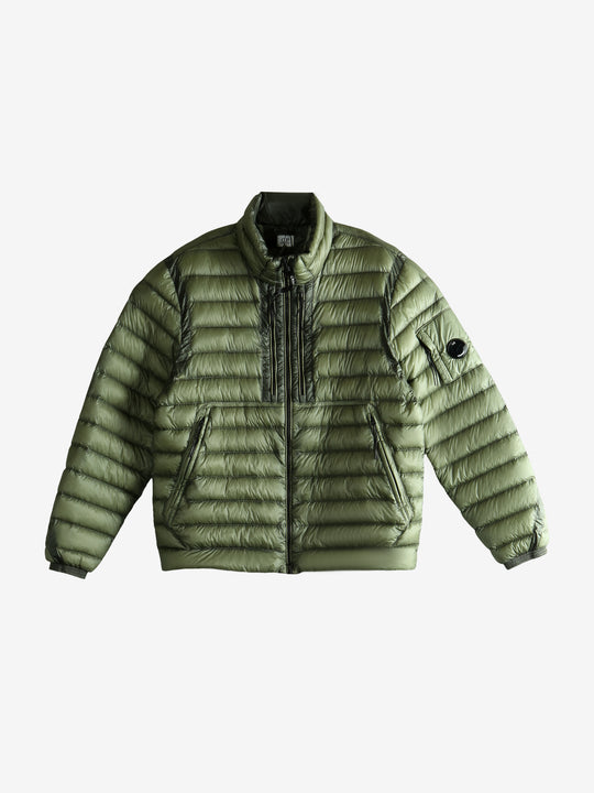 Green jacket, front view