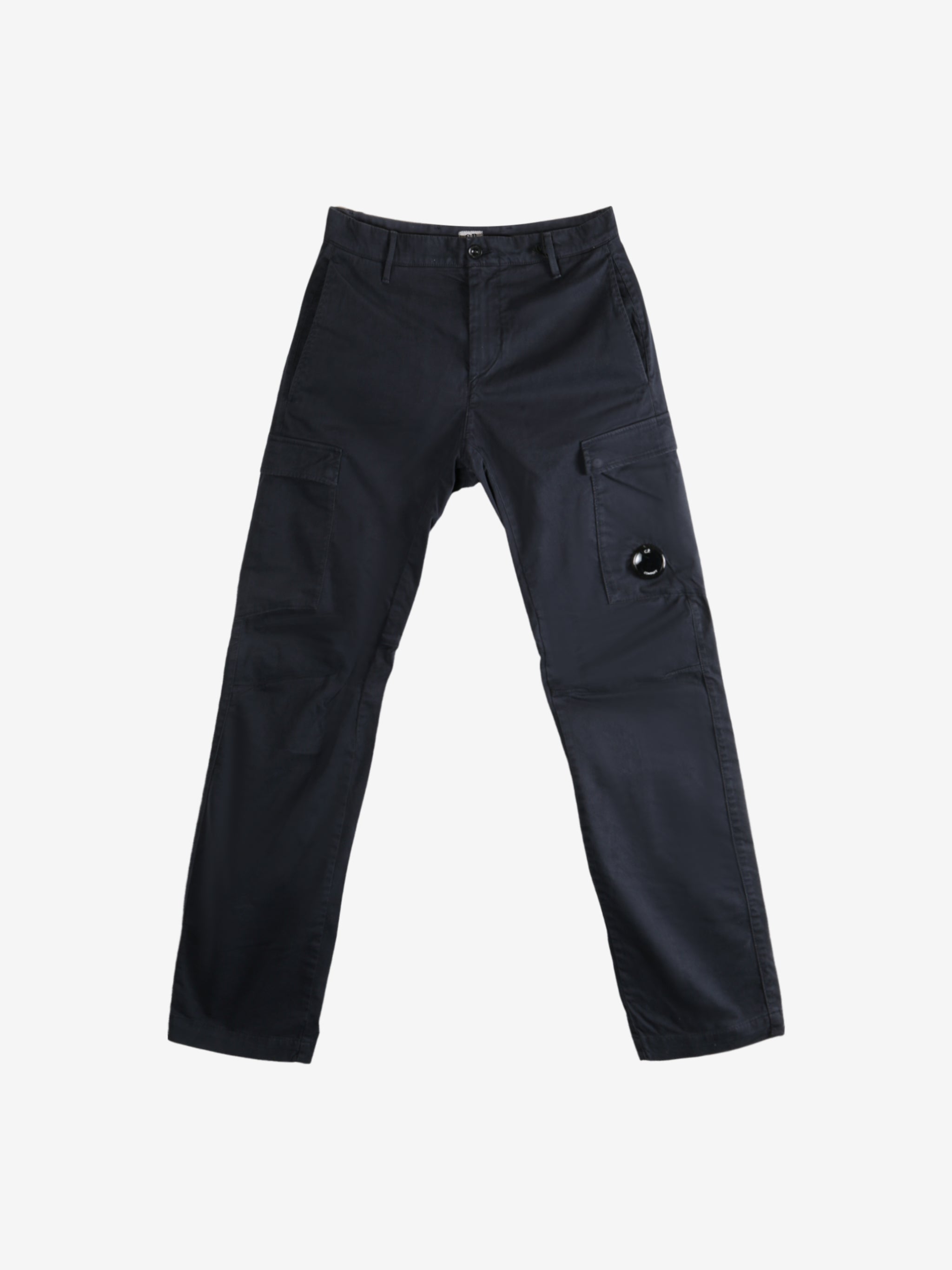 Blue pants,front view