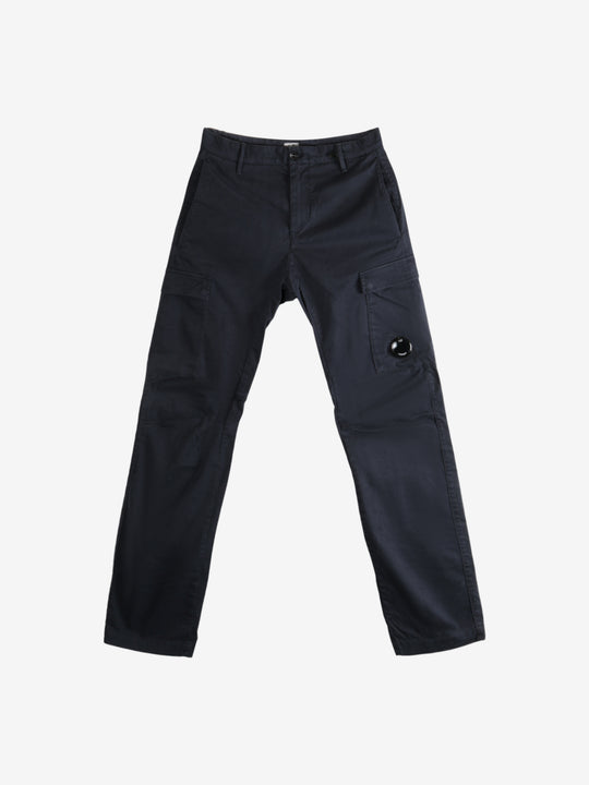 Blue pants,front view