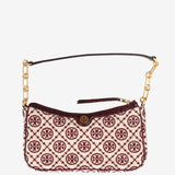 TORY BURCH - Women T Monogram Chenille Studio Shoulder Bag