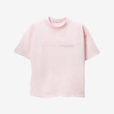Pink t-shirt, front view