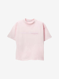 Pink t-shirt, front view