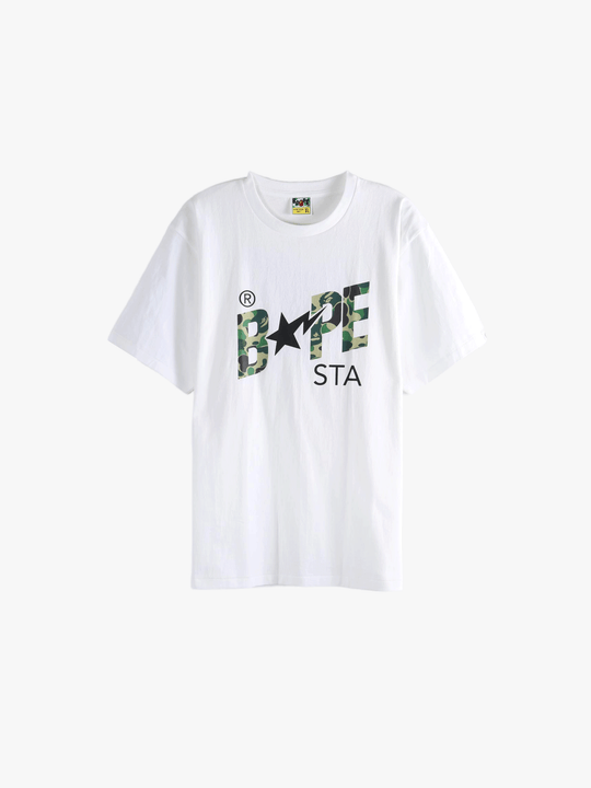 White tee,front view