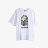White t-shirt, front view
