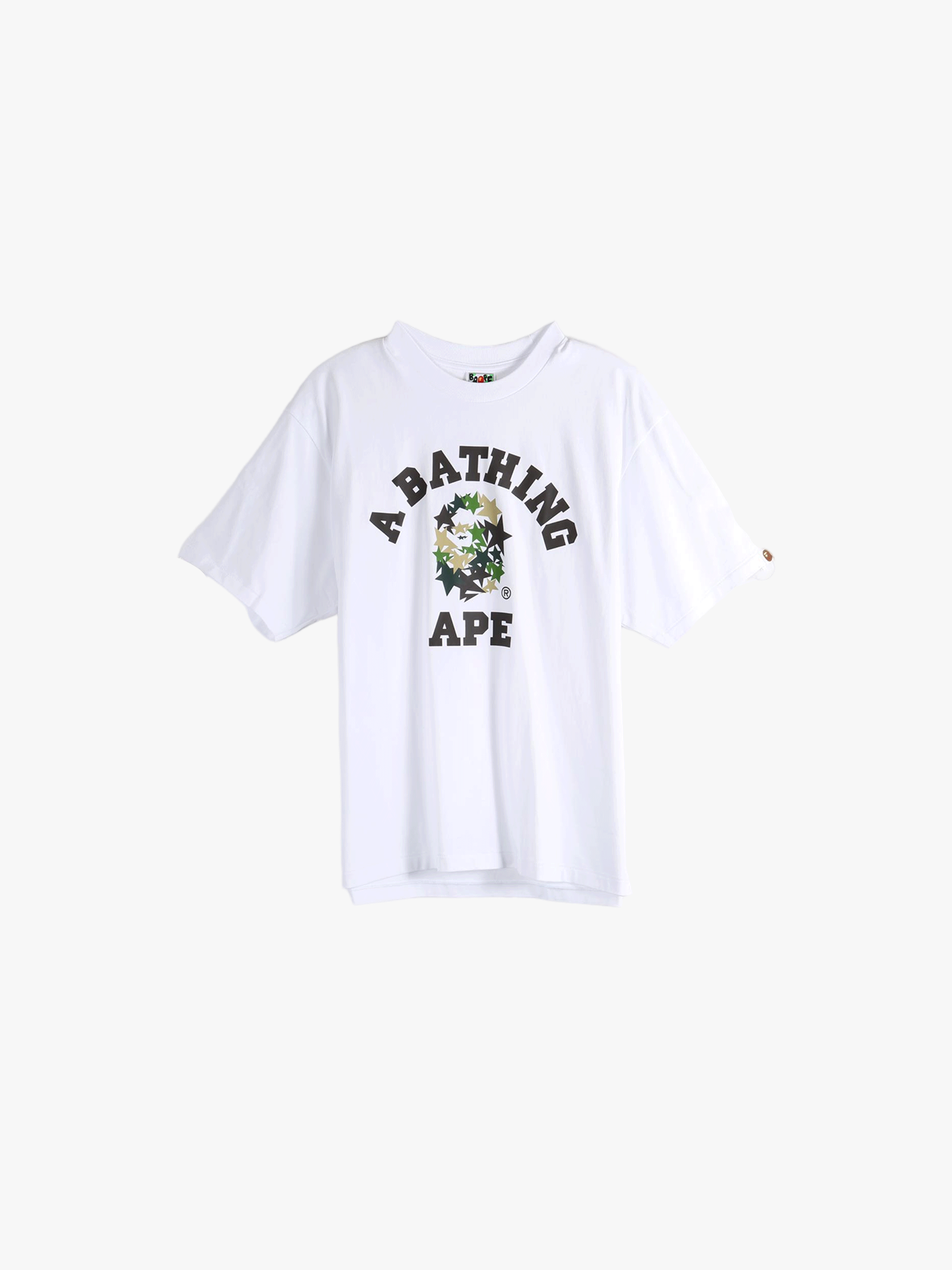White T-shirt, front view