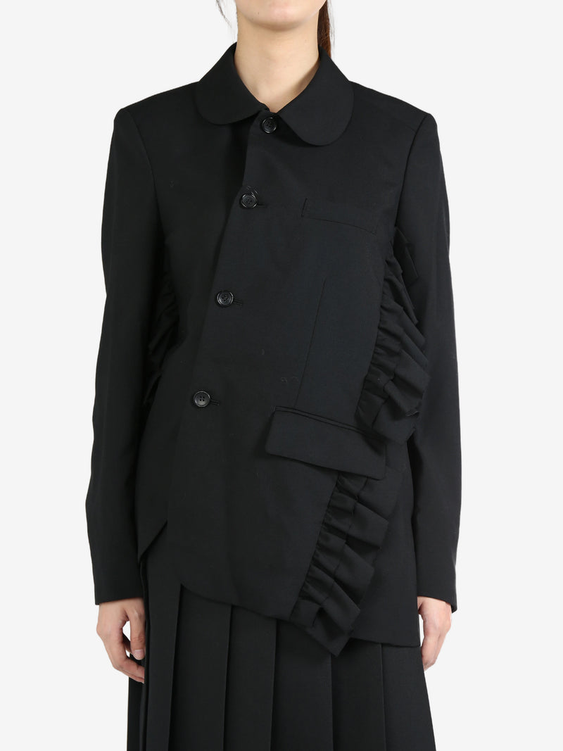 COMME DES GARCONS BLACK - Women Wool Tropical Jacket