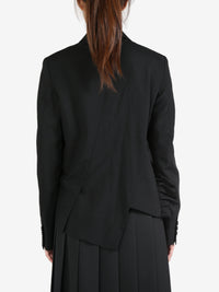 COMME DES GARCONS BLACK - Women Wool Tropical Jacket