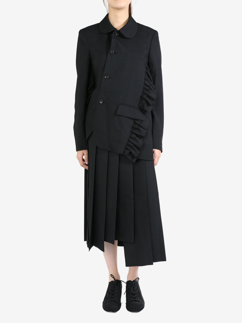 COMME DES GARCONS BLACK - Women Wool Tropical Jacket