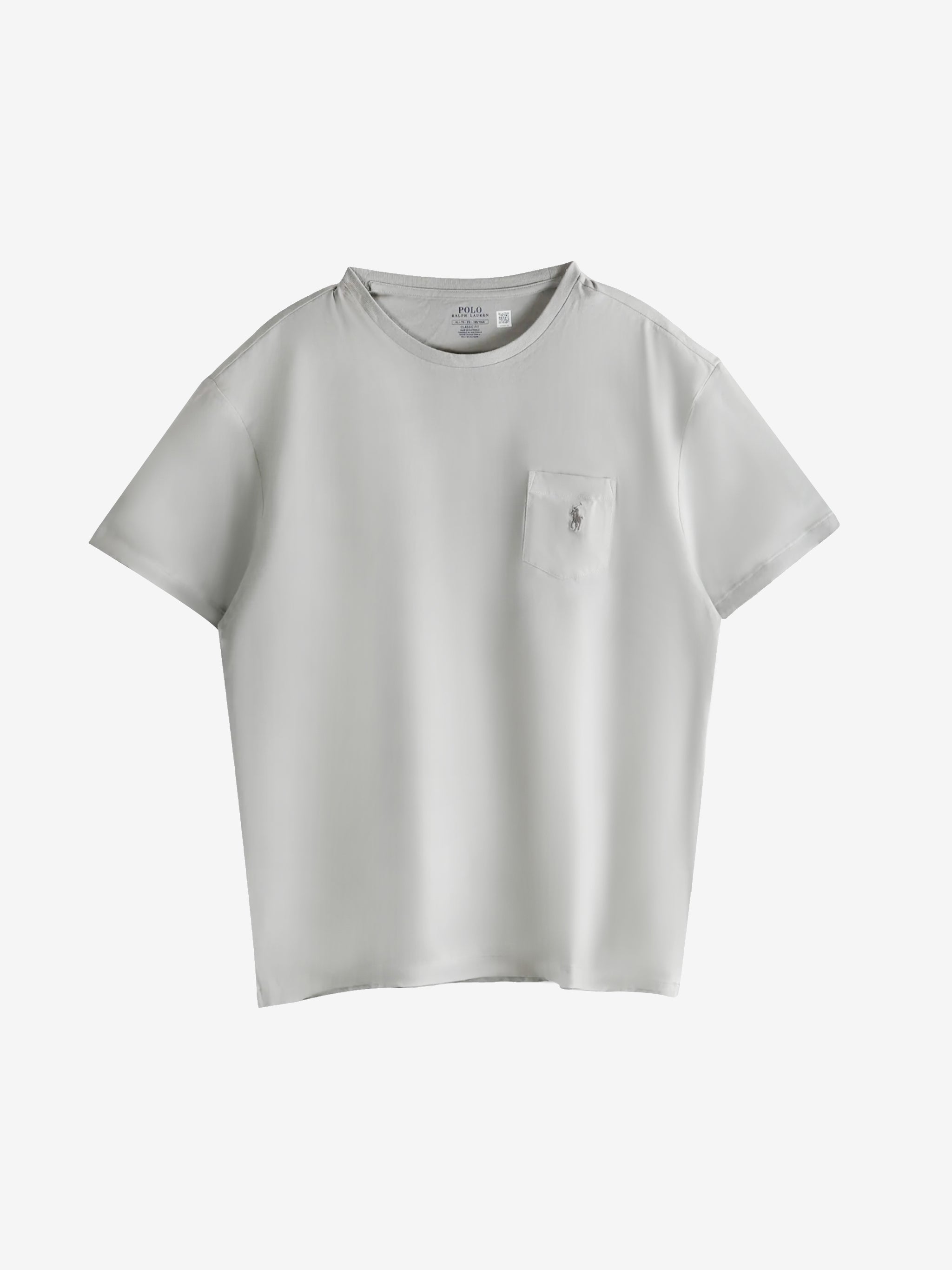 Grey t-shirts, front view