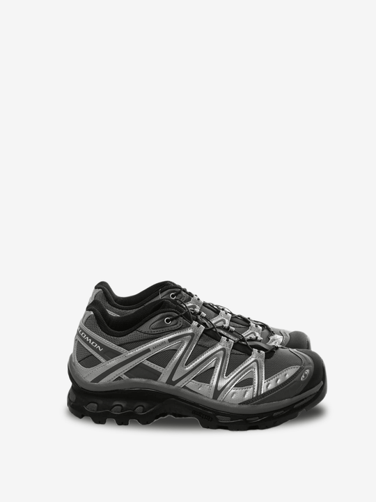 Black sneakers, front view