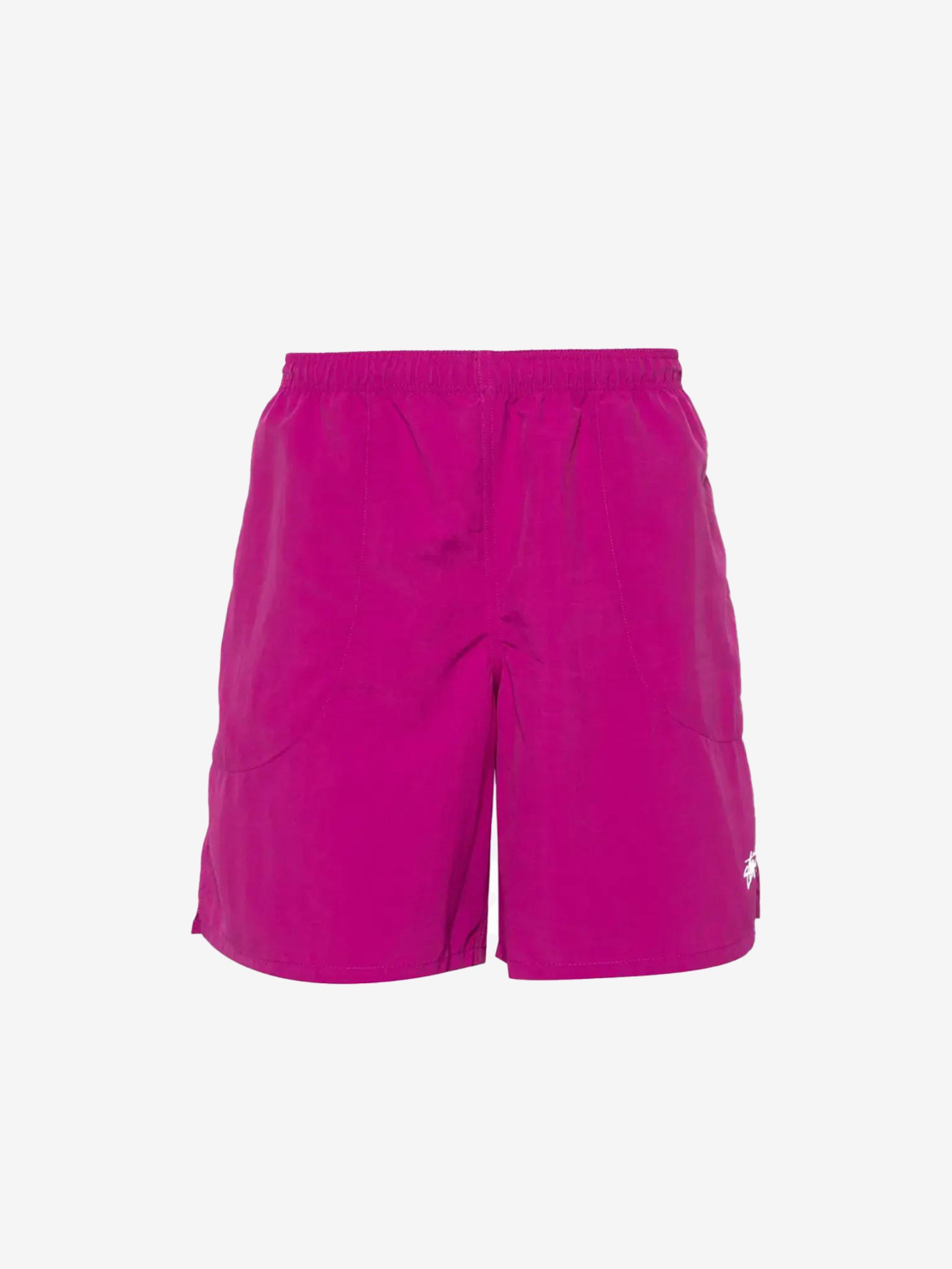 Pink shorts, front view