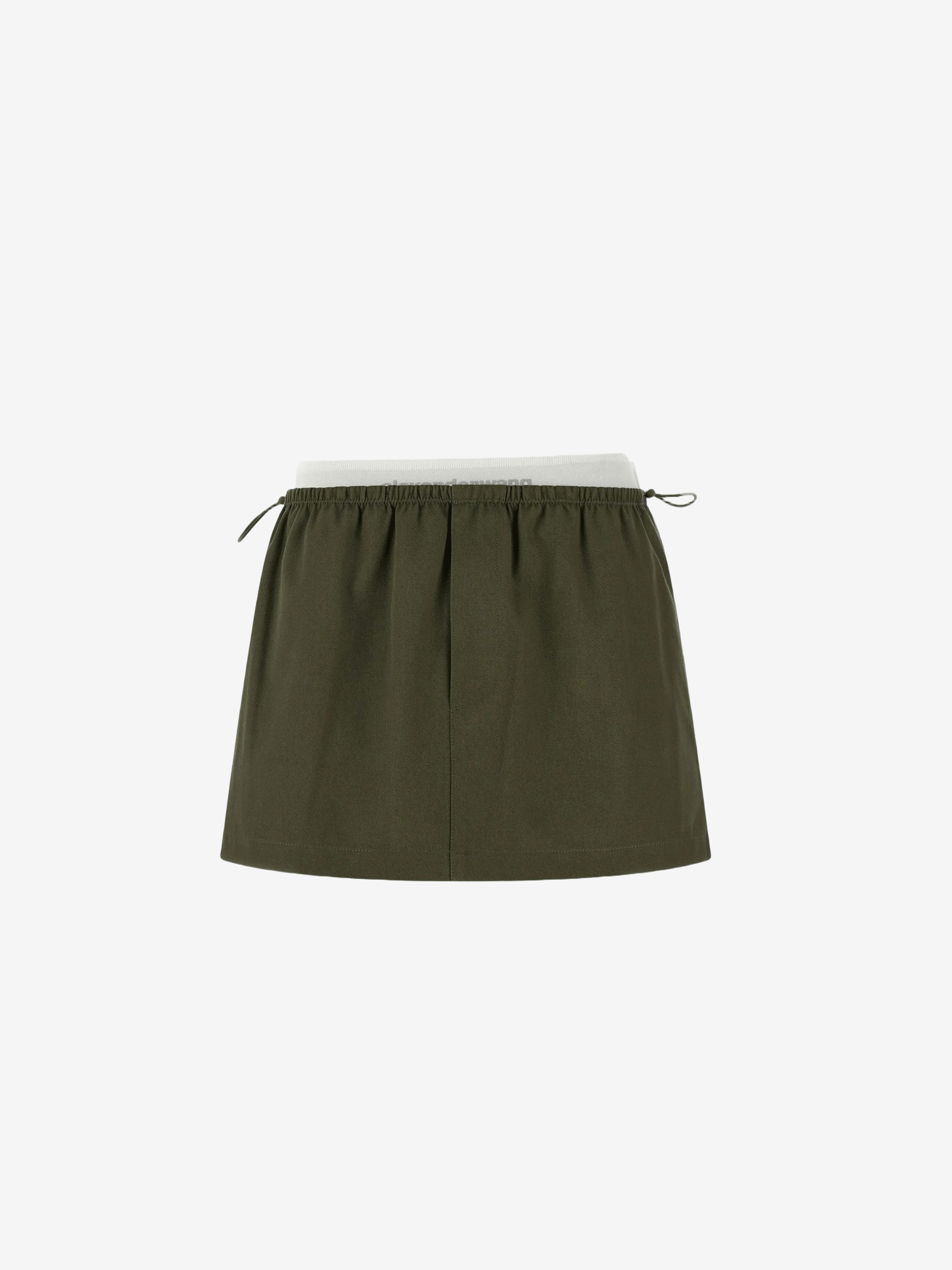 green skirts, front view