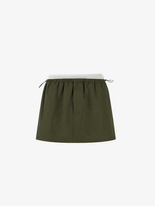 green skirts, front view