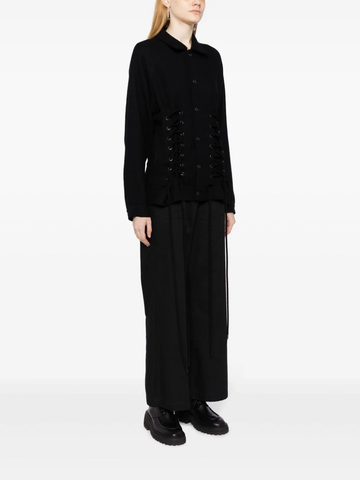 YOHJI YAMAMOTO LIMI FEU Women Lace-up P Jacket – Atelier New York