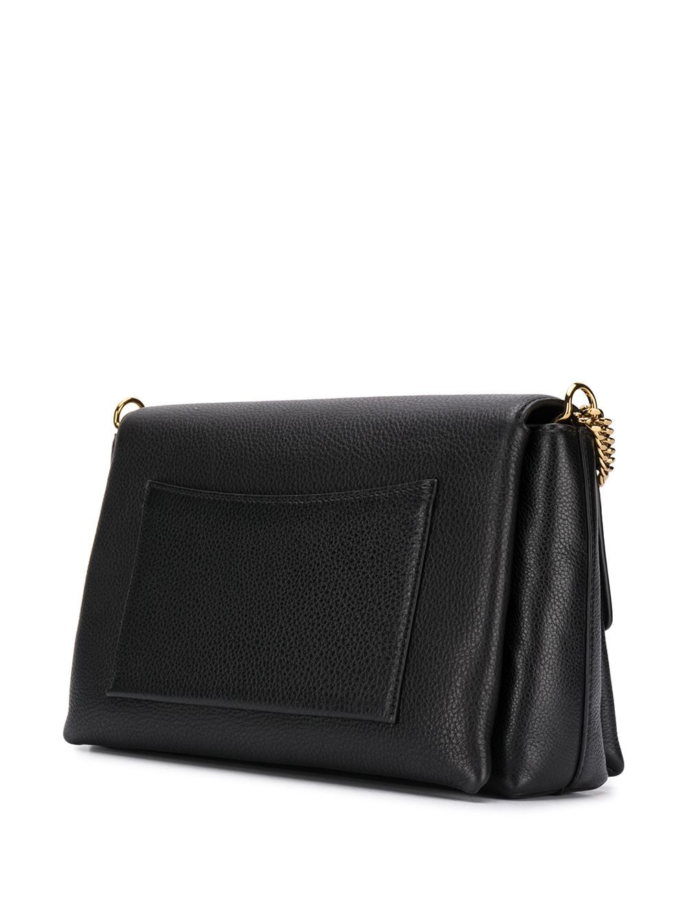 Tory Burch Kira Pebbled Leather Wallet Crossbody Bag In Black