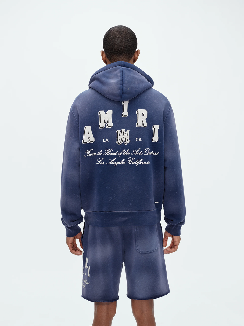 AMIRI Mens Vintage Collegiate Zip Hoodie – Atelier New York