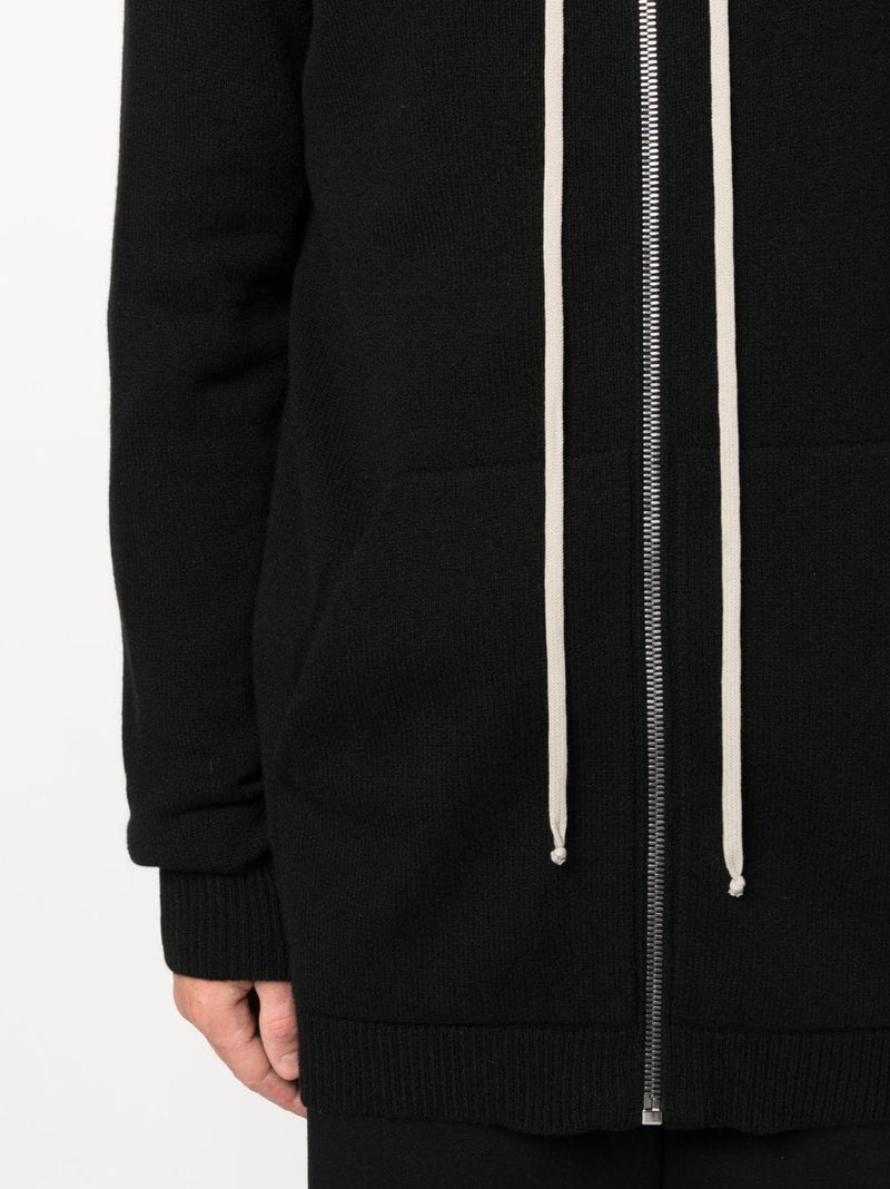 RICK OWENS Men Recycled Cashmere Zipped Hoodie – Atelier New York