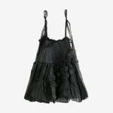 Black dress, front view