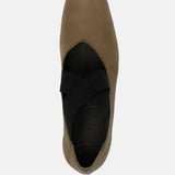 Tan shoes front view