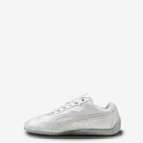White sneaker, front view