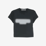 Black t-shirt, front view