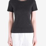  Black shirts worn by a person, showing the shirts fit