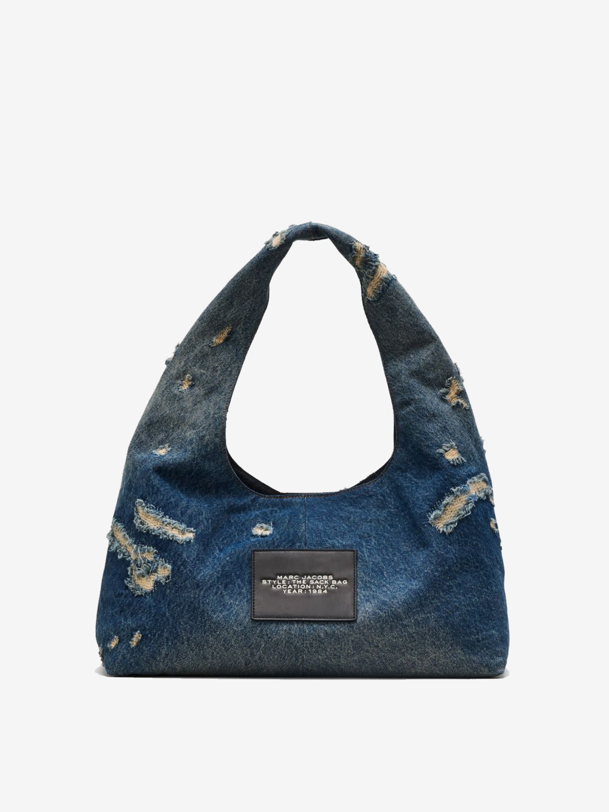 ショルダーバッグ・ポシェット MARC JACOBS THE RIP AND REPAIR DENIM SACK BAG MARC JACOBS - Women Rip and Repair Denim Sack Bag – Atelier