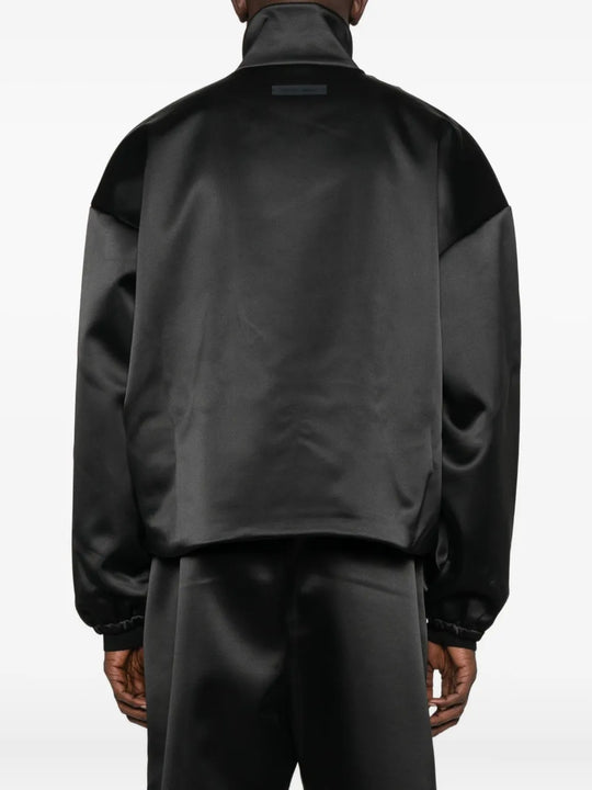 FEAR OF GOD ESSENTIALS - Men Bonded Satin Zip Up Bomber