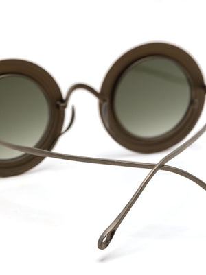 RIGARDS X UMA WANG Sunglasses Vintage Gold (Frame) X Green Gradient (Lens)