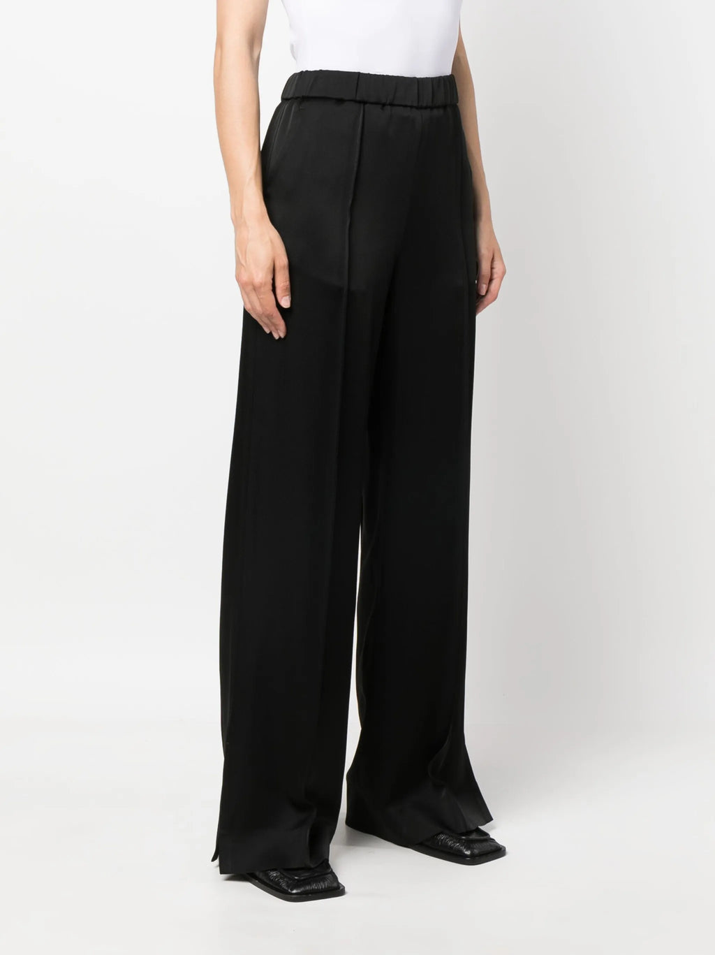 JIL SANDER - Women Track-Inspired Satin Trousers