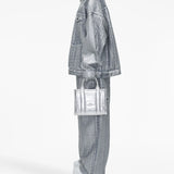 MARC JACOBS - Women The Metallic Leather Small Tote Bag